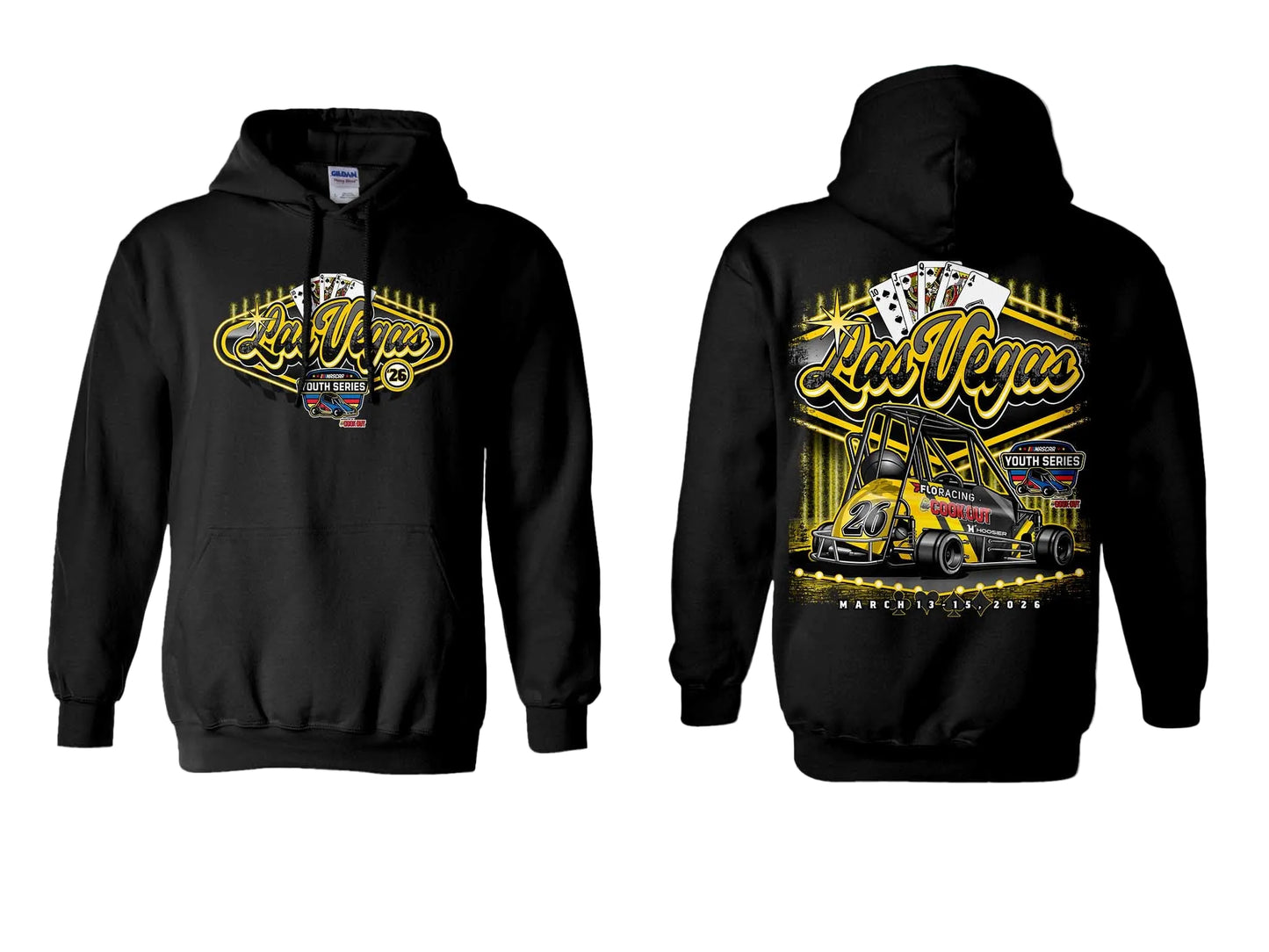 NASCAR Youth 26' Las Vegas Event Hoodie