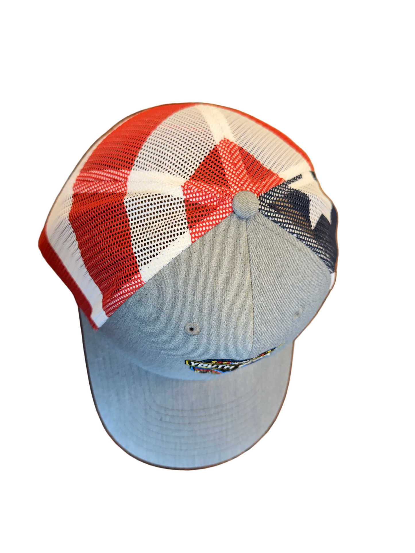 NASCAR Youth Hat - Heather Grey/ Stars & Stripes