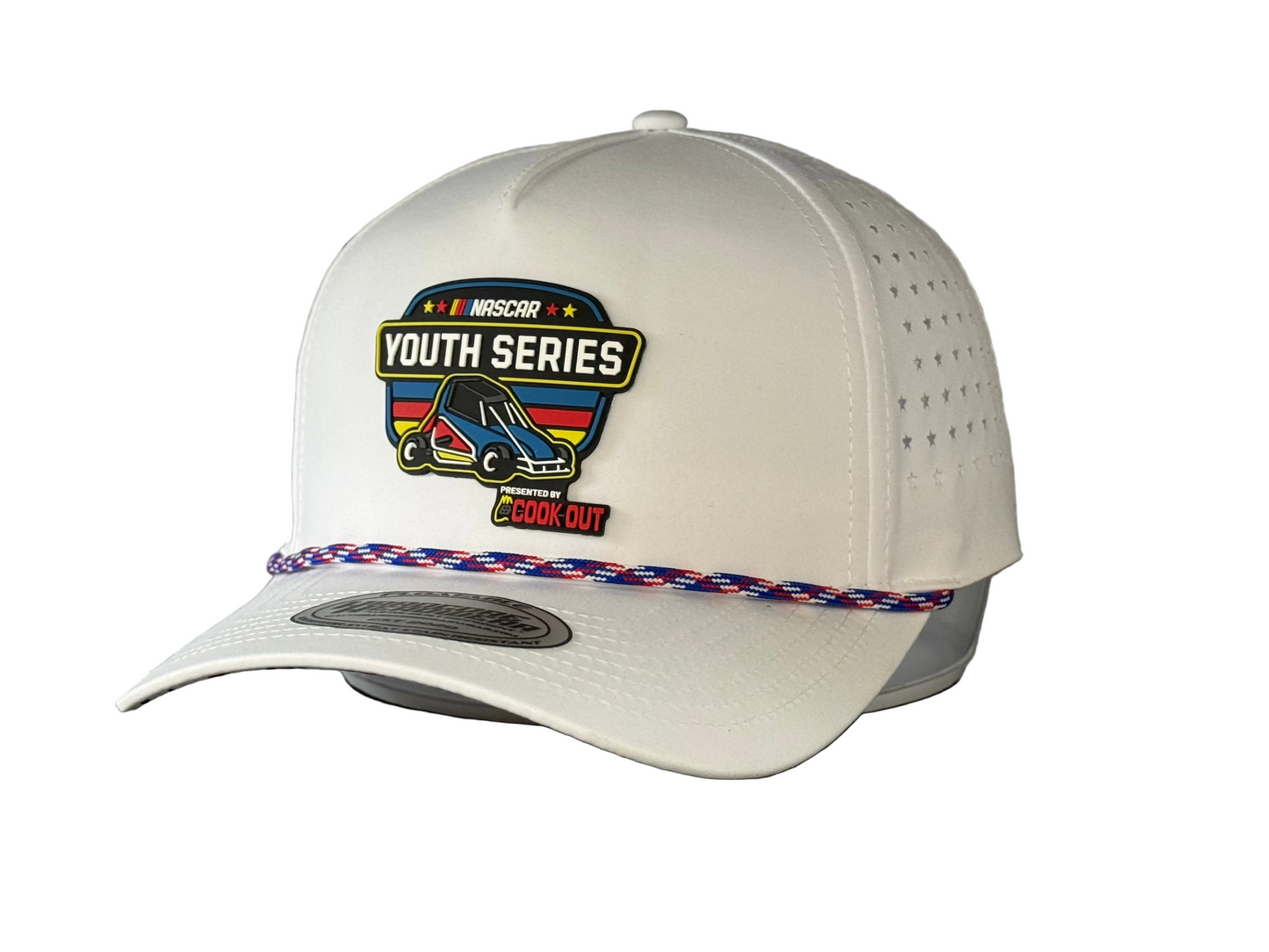 NASCAR Youth White Hat - Patriotic