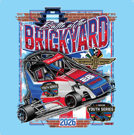 NASCAR Youth 26' Brickyard Event Banner