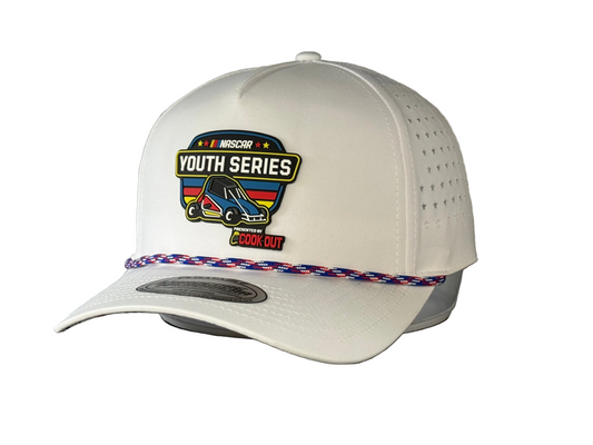 NASCAR Youth White Hat - Patriotic