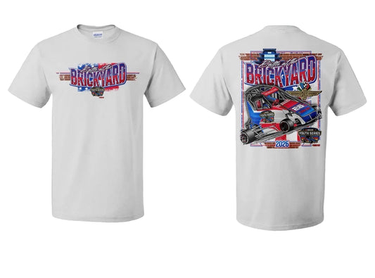 NASCAR Youth 26' Brickyard Event Shirt - White