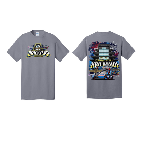 NASCAR Youth 25' Brickyard Event Shirt - Silver