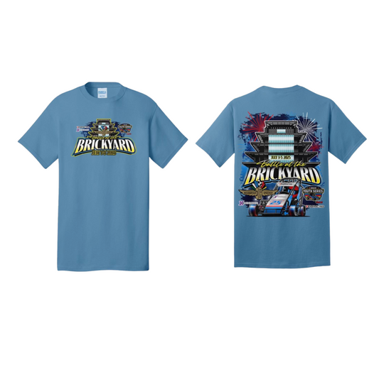 NASCAR Youth 25' Brickyard Event Shirt - Tundra Blue