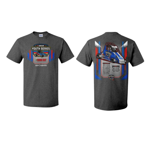 NASCAR Youth '25 Tour Shirt - Dark Heather