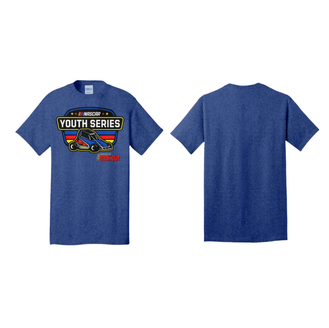 NASCAR Youth Shield - Heather Royal T-Shirt