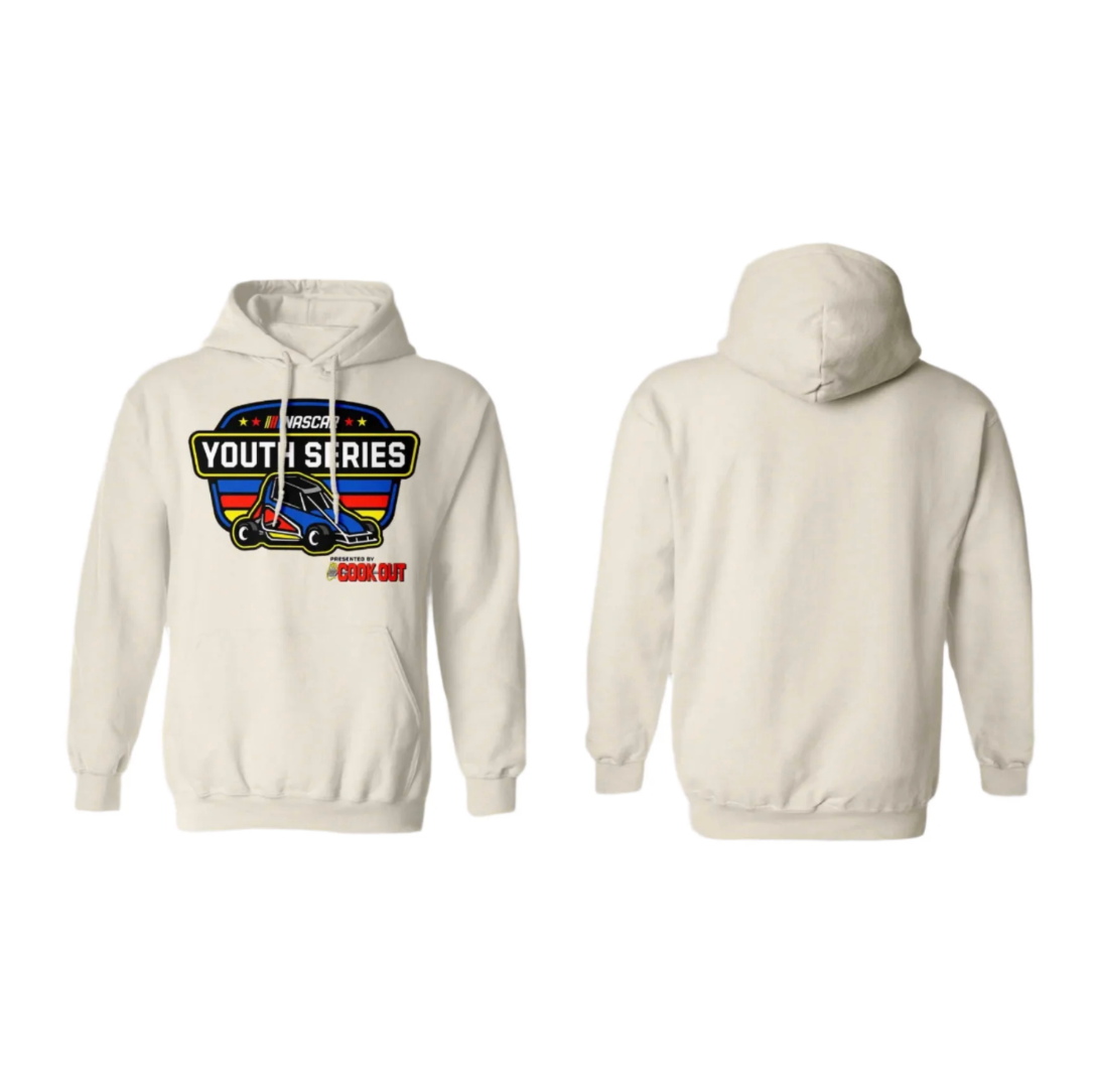 NASCAR Youth Shield - Oatmeal Heather Hoodie