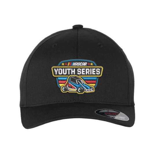 NASCAR Youth FlexFit Hat - Black